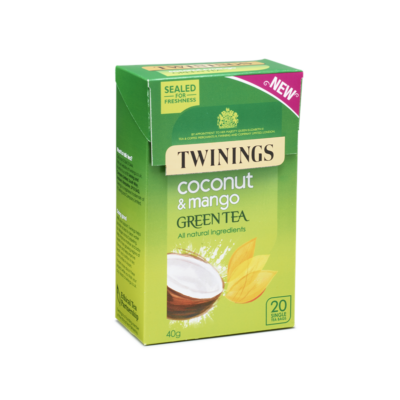 Twinings Green Tea, Coconut & Mango - 20 db filter