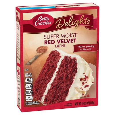 Betty Crocker Cake Mix Super Moist Red Velvet [USA] 432g