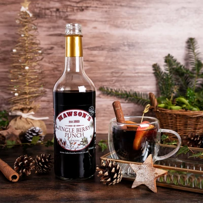Mawson's - Jingle Berry Punch Cordial - 500ml Glass Bottle