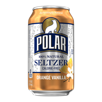 Polar Seltzer Orange Vanilla [USA] 355ml