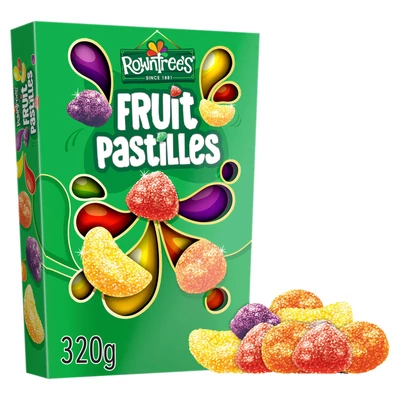 Rowntree's Fruit Pastilles Sweets Carton 320g