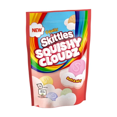 SKITTLES Squishy Cloudz Fruits Sweets Bag 94g
