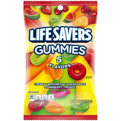Lifesavers Gummies 5 Flavours 91g