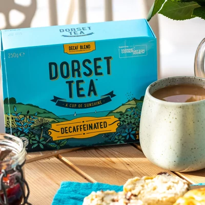 Dorset Tea Sunshine Decaffeinated - koffeinmentes tea 80 db filter