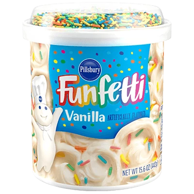 Pillsbury Frosting Funfetti Vanilla [USA] 442g