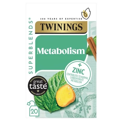 Twinings  Superblends Metabolism 20 db borítékolt filter