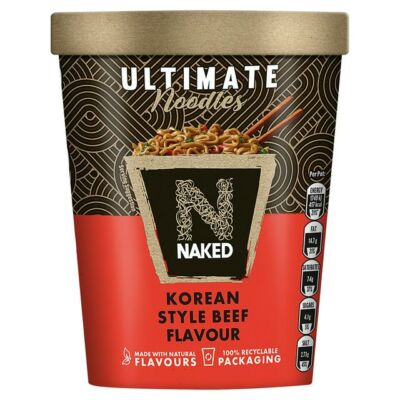 Naked Ultimate Noodles Korean Style Beef Flavour 90g
