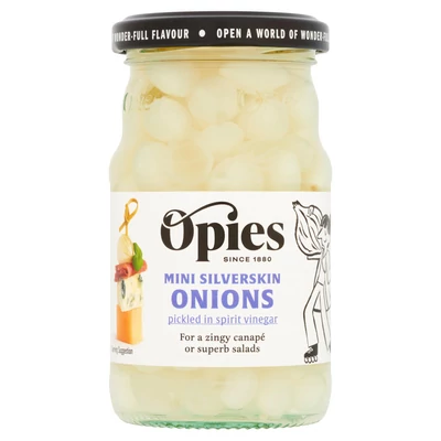 Opies Cocktail Onions with Spirit Vinegar – 227 g