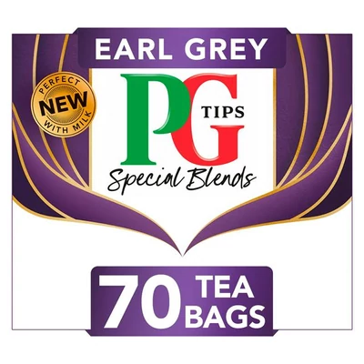 PG Tips Earl Grey Tea 70 db filter