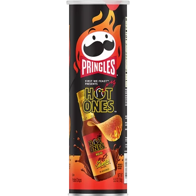 Pringles Hot Ones Los Calientes Rojo [USA] 158g