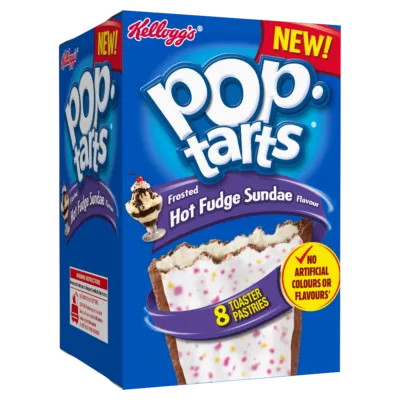 Kellogg's Frosted Hot Fudge Sundae Pop Tarts 384g