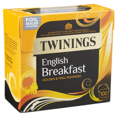 Twinings English Breakfast Tea 100 db filter