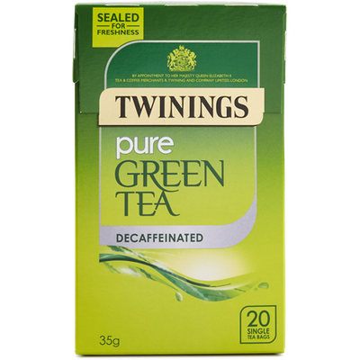 Twinings Decaffenaited Green Tea (Koffeinmentes Zöld Tea) 20 db filter