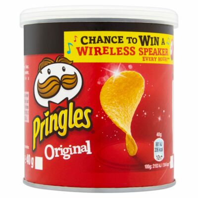Pringles Original chips - Sós Chips  - árcímkés 40g