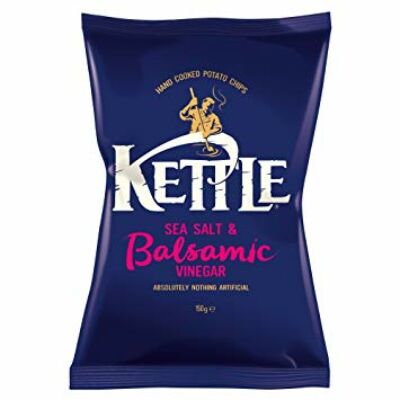 Kettle Sea Salt & Balsamic Vinegar Chips (Sós-balzsamecetes chips) 150g