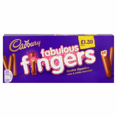 Cadbury Fabulous Fingers 110g 