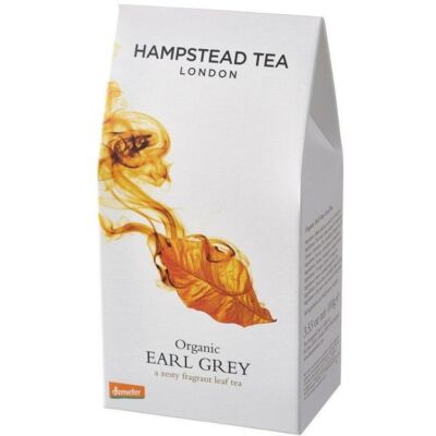 Hampstead Earl Grey organic Tea (Loose Leaf Tea Pouch) Earl Grey Szálas Tea 100g