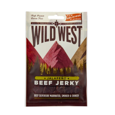Wild West Jalapeno Beef Jerky 25g