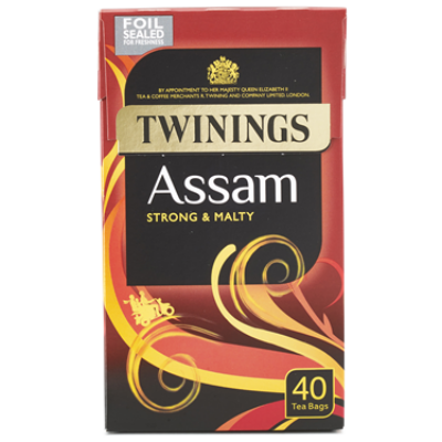 Twinings Assam Tea 40 db filter  