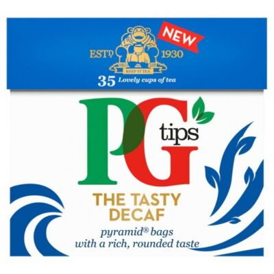 PG Tips Decaf Teabags (Koffeinmentes fekete tea) 35 db filter
