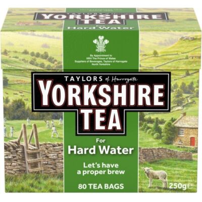 Yorkshire tradicionális tea kemény vízhez 80 db filter