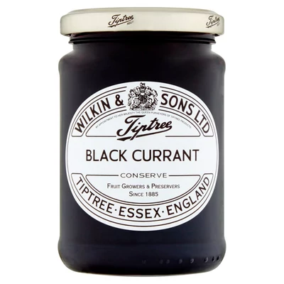Tiptree Blackcurrant Conserve 340g - Feketeribizli lekvár