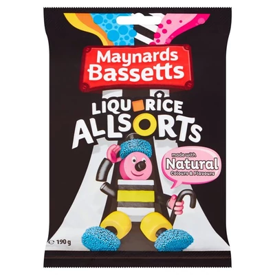 Bassetts Liquorice Allsorts 165g