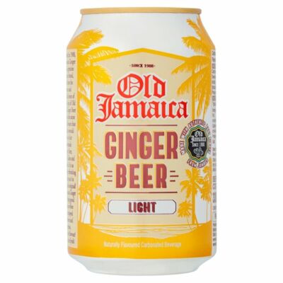 Old Jamaica Ginger Beer Light 330ml - Cukormentes gyömbérsör  