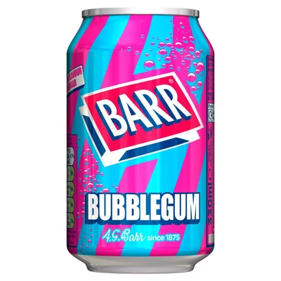 Barr Bubblegum szénsavas üdítőital 330ml