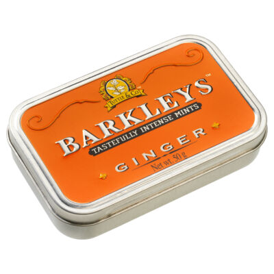 Barkley's Ginger Mints - Gyömbéres cukorka 50g