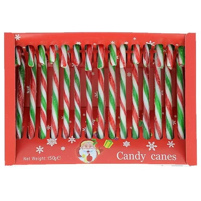 Candy Canes borsmenta ízű sétapálca cukorka 15db-os csomag (144g)