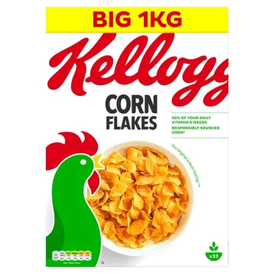 Kellogg's Corn Flakes  Mega Pack 1kg