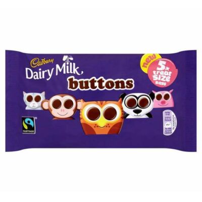 Cadbury Dairy Milk Buttons 5 Pack