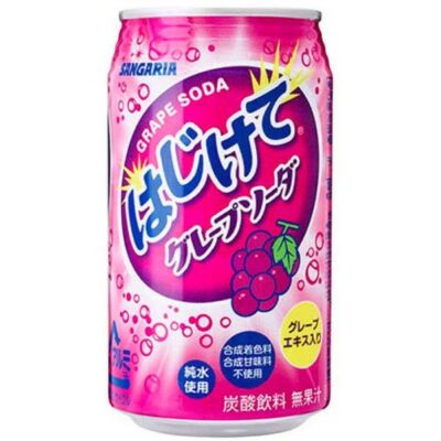 Hajikete Grape Soda [JPN] 350ml
