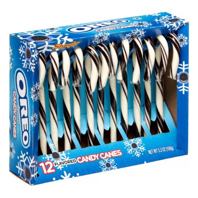 Spangler Oreo Cookies & Creme Candy Canes  [USA] 12db-os kiszerelés
