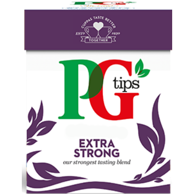 PG Tips Extra Strong Tea 80 db filter