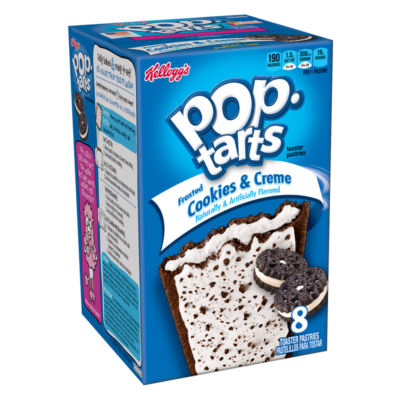 Kellogg's Pop Tarts - Frosted Cookies & Creme 400g
