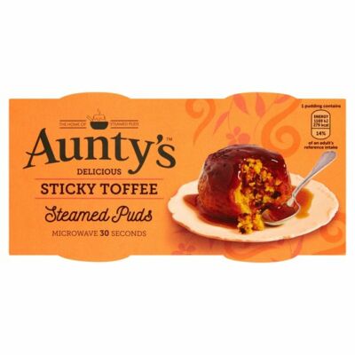Aunty's Sticky Toffee Pudding 2x110g