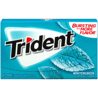 Trident Gum Wintergreen rágógumi 14db