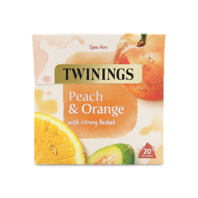 Twinings Peach & Orange (Őszibarack és narancs) Tea 20 db filter