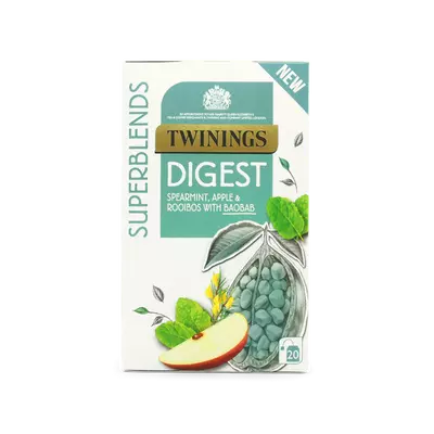 Twinings Superblends Digest Tea - Emésztést segítő tea 20 db filter