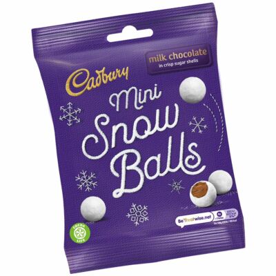 Cadbury Mini Snow Balls Bag 80g