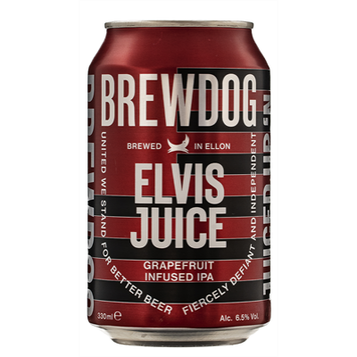 BrewDog Elvis Juice  (330ml dobozos, 6.5%)