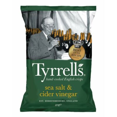Tyrrell's Sea Salt & Cider Vinegar Crisps 150g