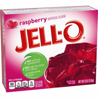 Jell-O Raspberry Gelatin [USA] 85g