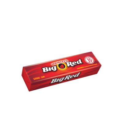 Wrigley's Big Red Gum (fahéj ízű rágógumi) 5db lap rágógumi