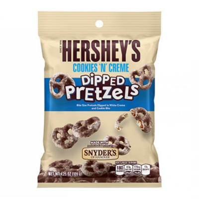 Hershey's - Cookies N Creme Dipped Pretzels - 120g