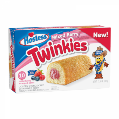 Hostess Twinkies Mixed Berries [USA] (10db) 385g 