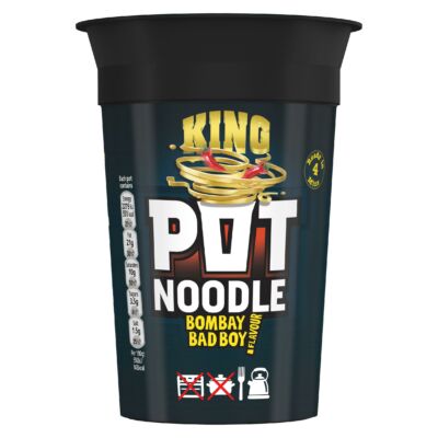 King Pot Noodle Bombay Bad Boy 110g