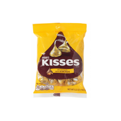 Hersheys Kisses with Almonds 150g